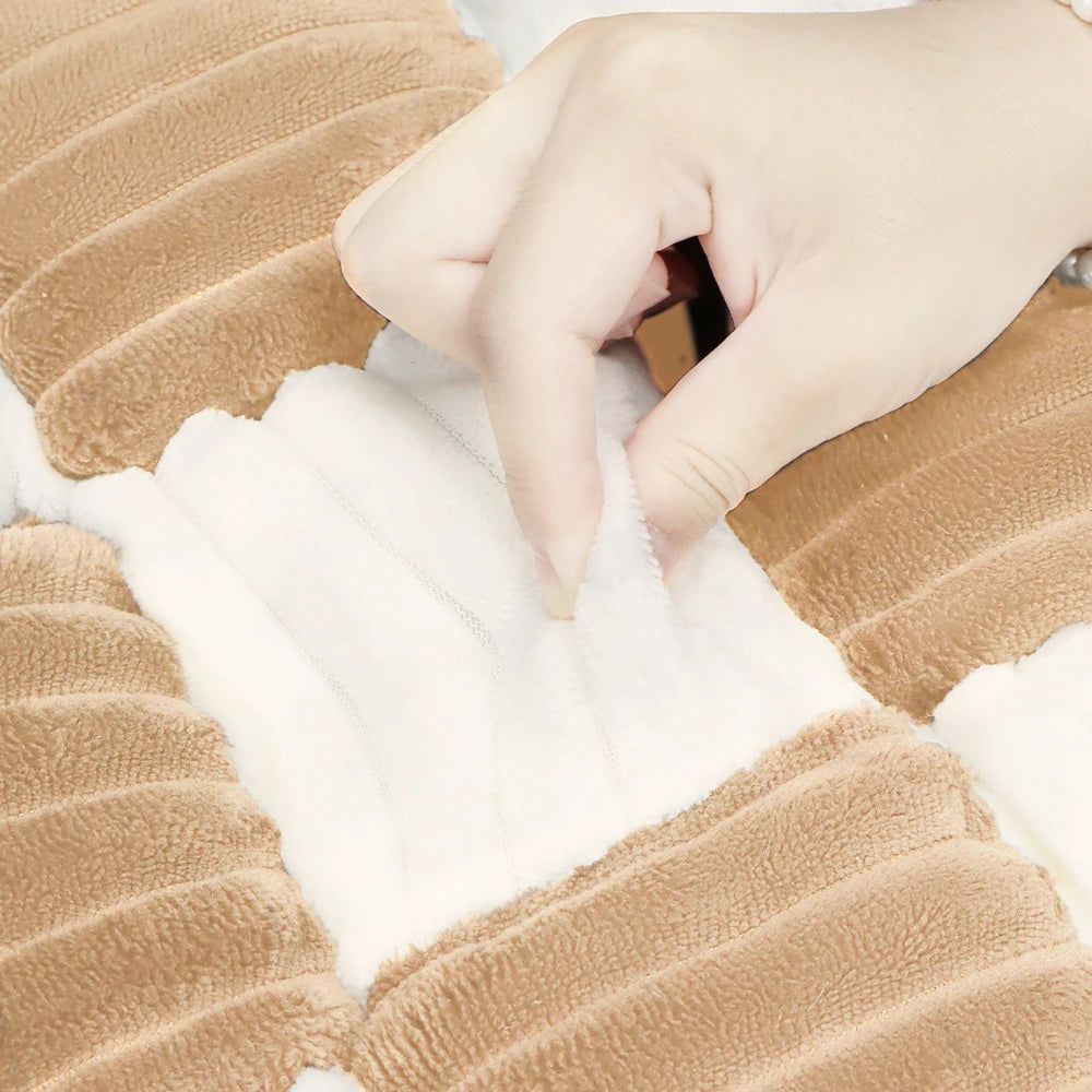 Dog Bed Mat Warm Pet Cat Scratchable Blanket Anti-slip Washable
