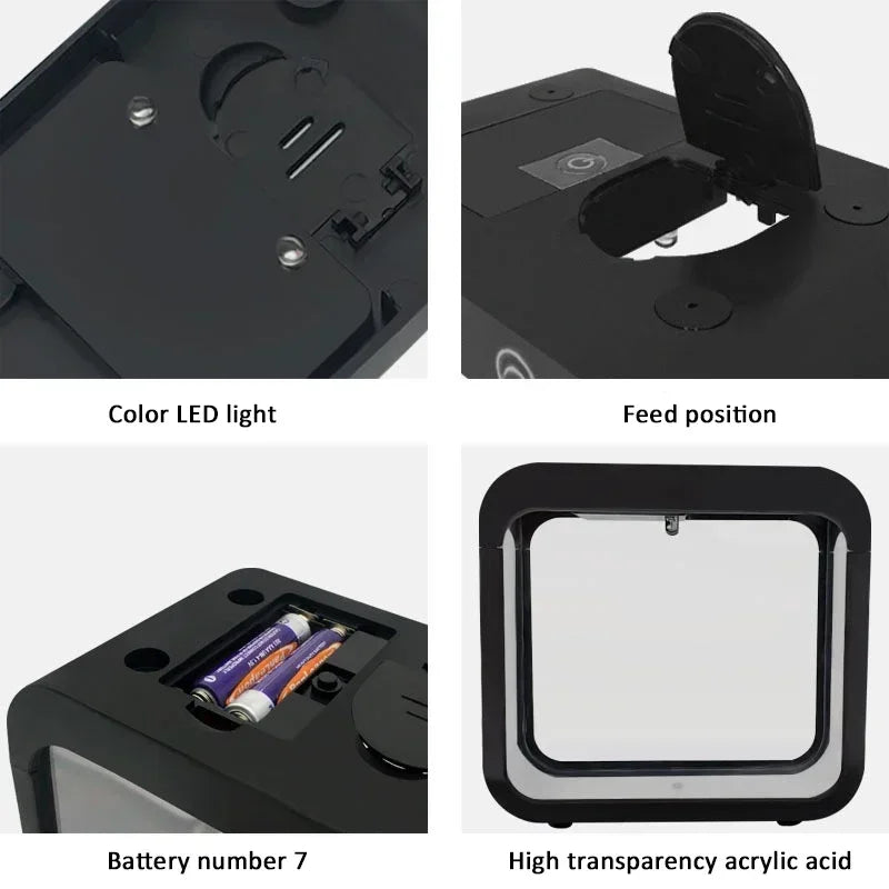 Creative LED Aquarium Decoration For Small Fish Tank Betta And Goldfish