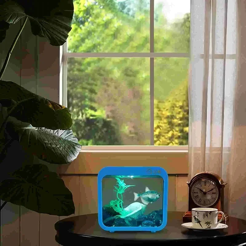 Creative LED Aquarium Decoration For Small Fish Tank Betta And Goldfish