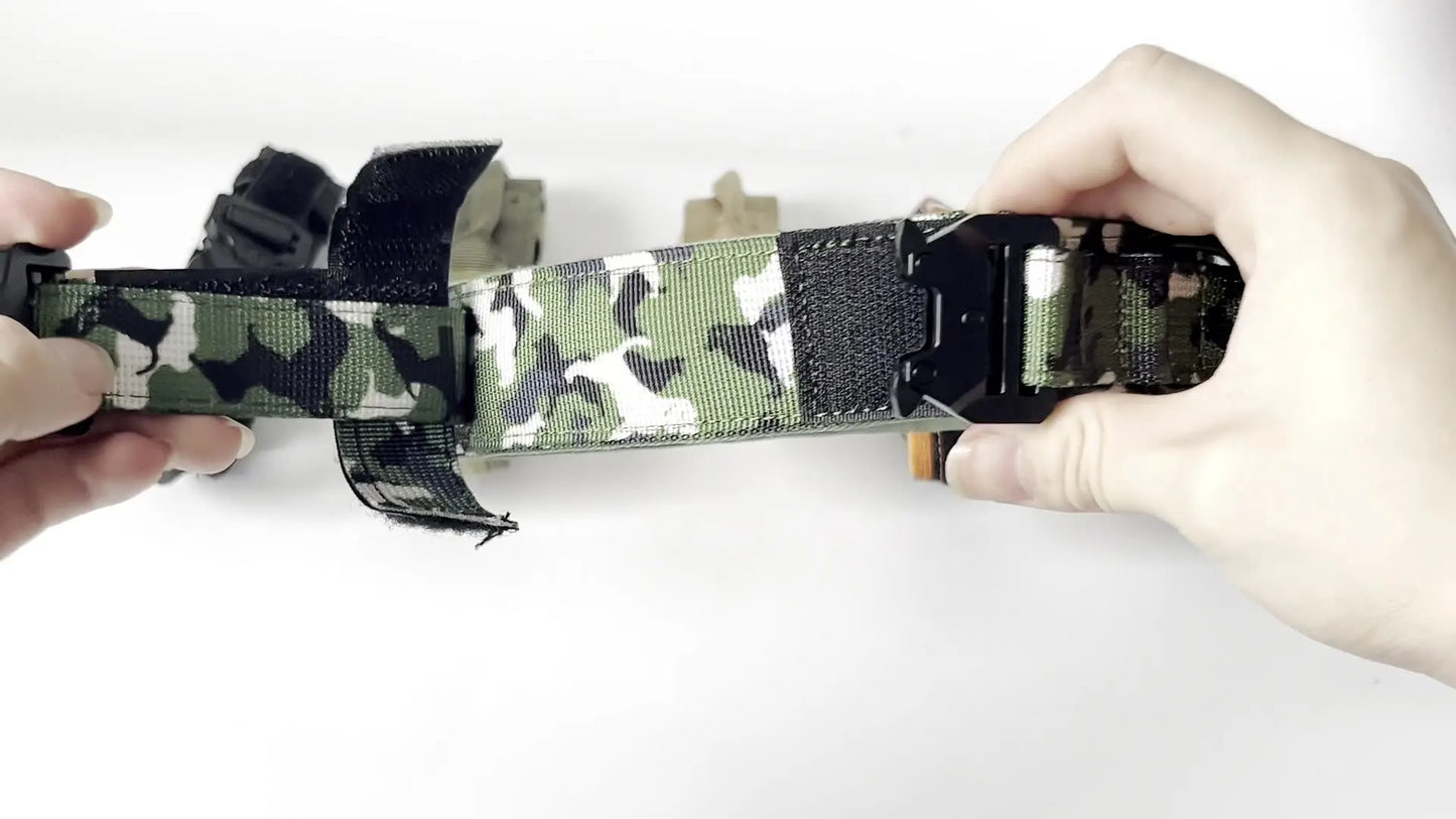 Tactical Dog Collar Training Adjustable Explosion Proof