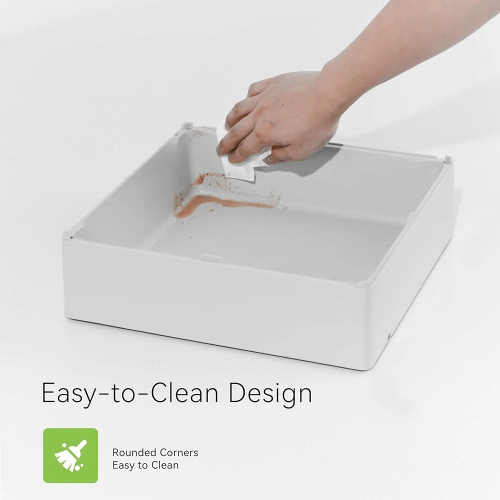 24x18x24 45 Gallon Reptile Glass Terrarium With Knock Down Design Dual Locking Security Mesh Durable Aluminum Frame