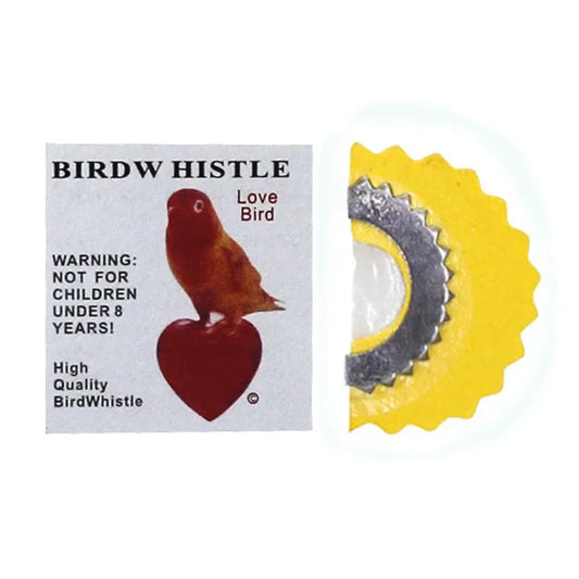 1pc Bird Whistle That Fits Inside Mouth Hiden Magic Tweeting Noisemaker Toy Tricks Gag Bird Caller Bird Training Supplies