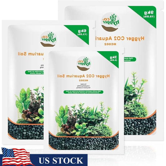 Aquarium Soil Aquascaping Substrate Natural Fertilizer for Plants and Shrimps No Rinse Required