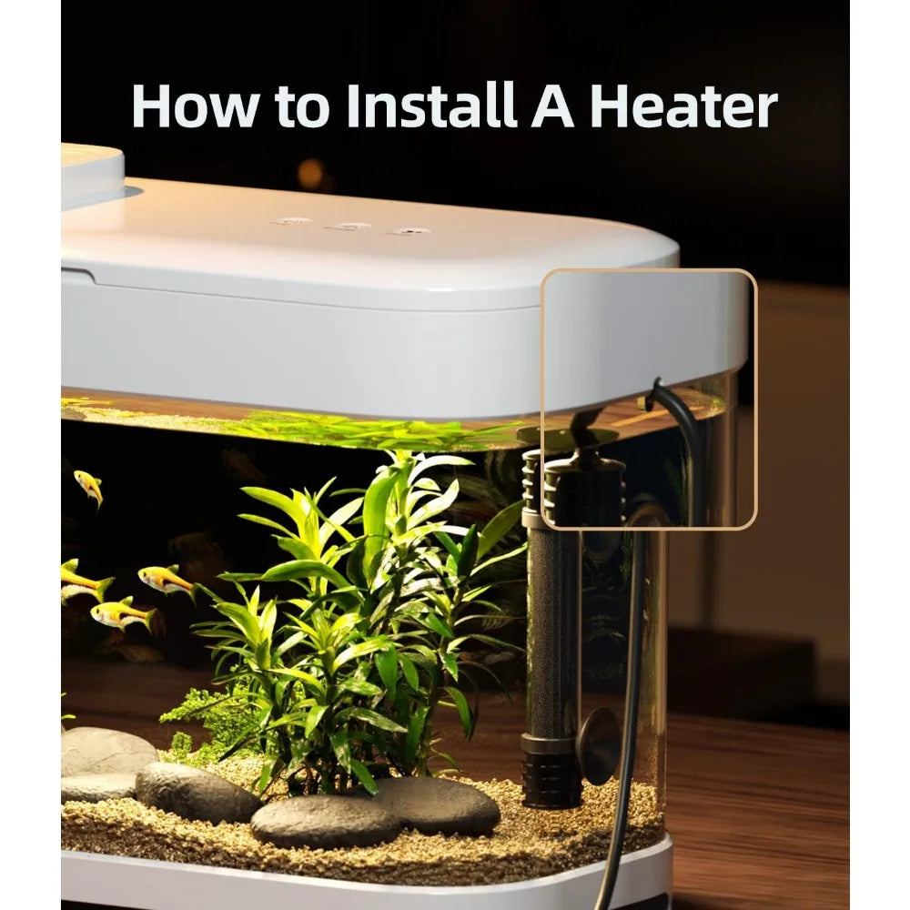 Electric Aquarium Gravel Cleaner 530GPH With Adjustable Flow