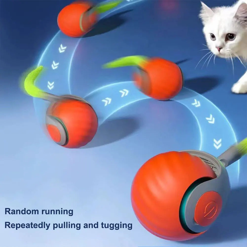 Smart Dog Toy Ball Electronic Interactive Pet Toy Moving Ball Rechargeable Automatic Moving Bouncing for Puppy Gift Cat Products