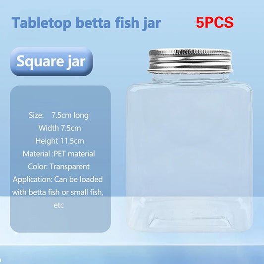 5 Pcs Aquarium Fish Breeding Box Durable Fish Tank Guppy Breeding Isolation Box Clear Hatching Incubator Box for Aquarium