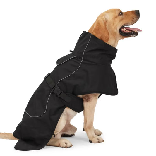 Windproof Dog Raincoat Winter Jacket Warm Coat For Pets
