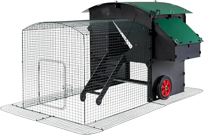 6.5ft Chicken Run For The Nestera Large Raised Plastic Coop