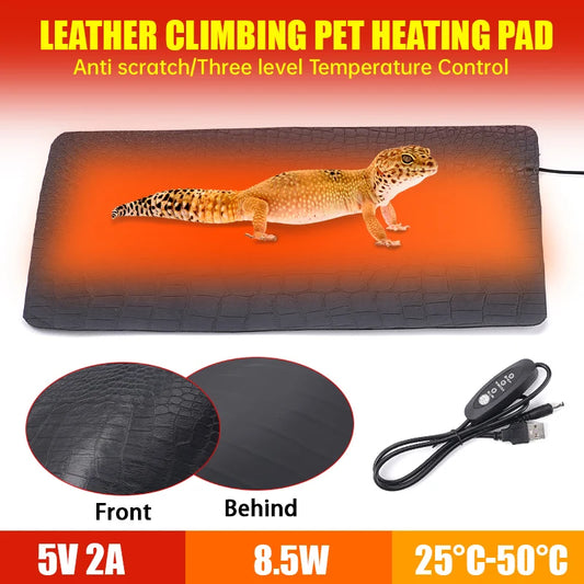 5V 2A Pet Heating Pad USB Reptile Warm Pad With Controller