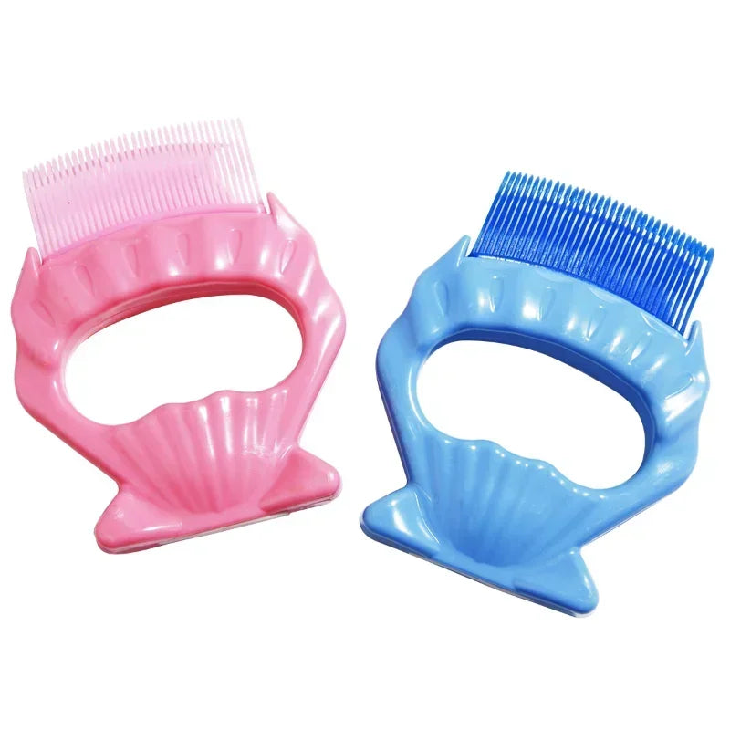 Pet Cat Comb Dog Cat Beauty Cleaning Tools Spa Shampoo Open Knot Comb Two Colors Compact Easy to Carry Cleaning Tools