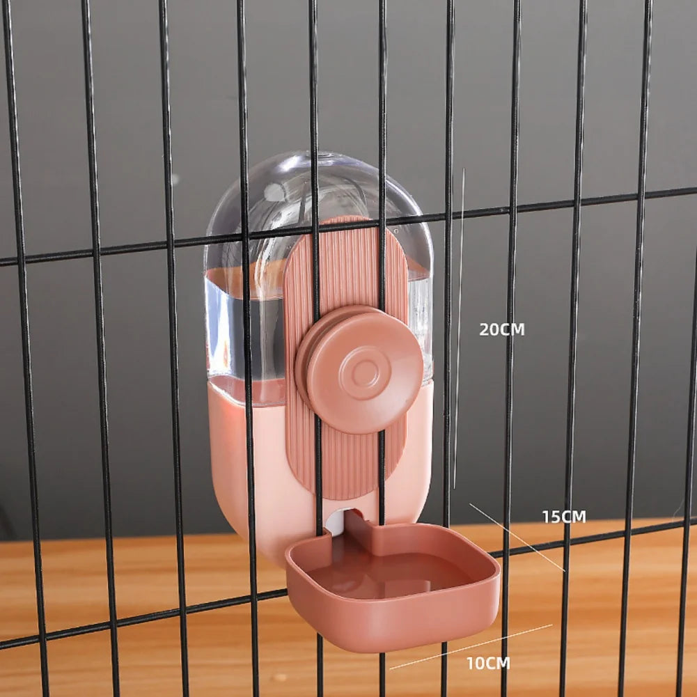 27oz Automatic Pet Bowl Cage Hanging Feeder For Pets