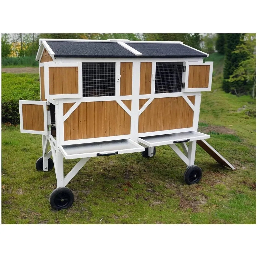 Free Range Chicken Coop for Enhanced Poultry Protection and Secure Shelter