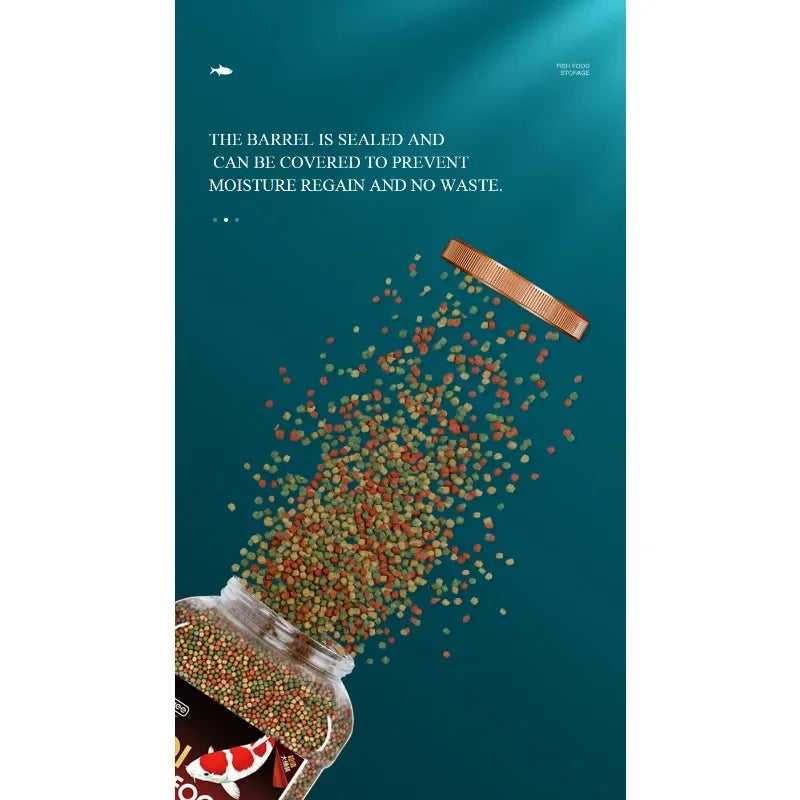 YEE Granular Mixed Koi Fish Food Gold Fish Feed Bagged