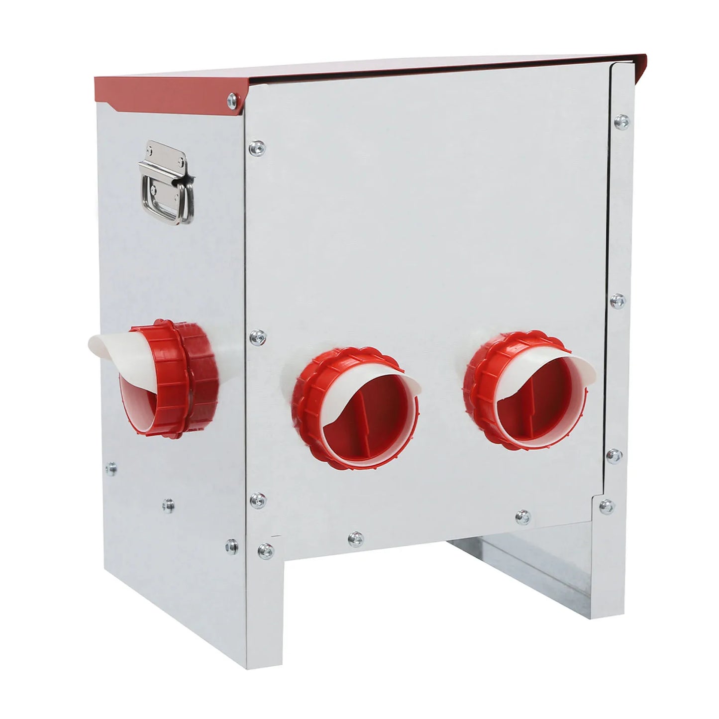 Chicken Feeder Large Capacity Chicken Feeder 6-Hole Feeder