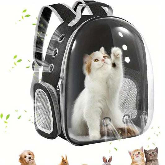 Backpack Carrier Bubble Carrying Bag for Small Dogs Cats