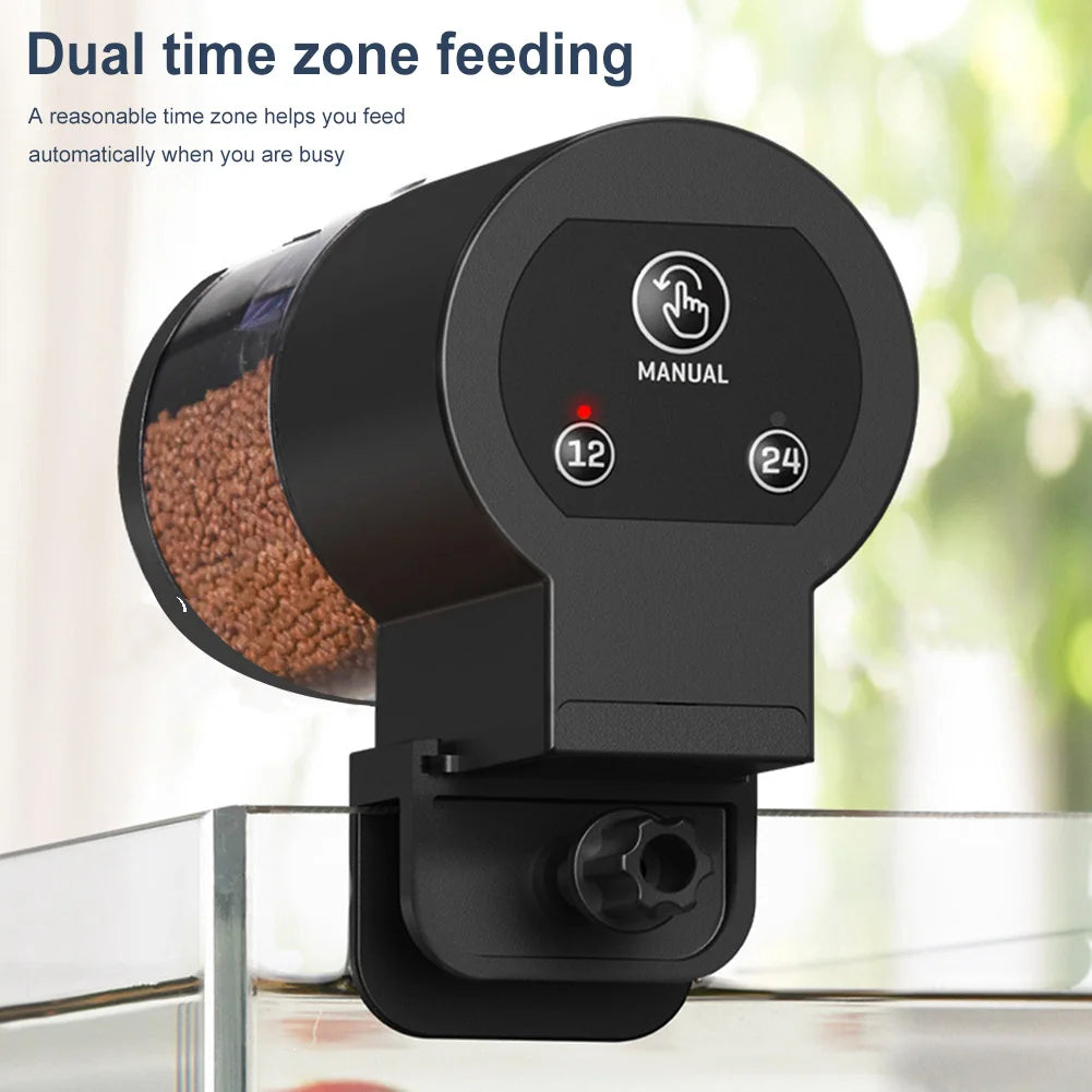 Auto Fish Tank Feeder Timer Dispenser For Large Aquariums