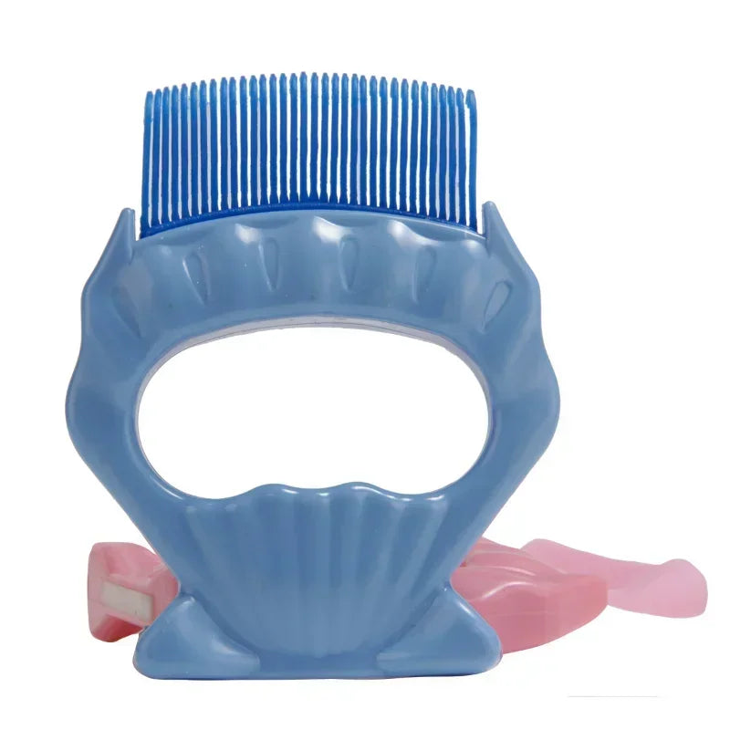 Pet Cat Comb Dog Cat Beauty Cleaning Tools Spa Shampoo Open Knot Comb Two Colors Compact Easy to Carry Cleaning Tools
