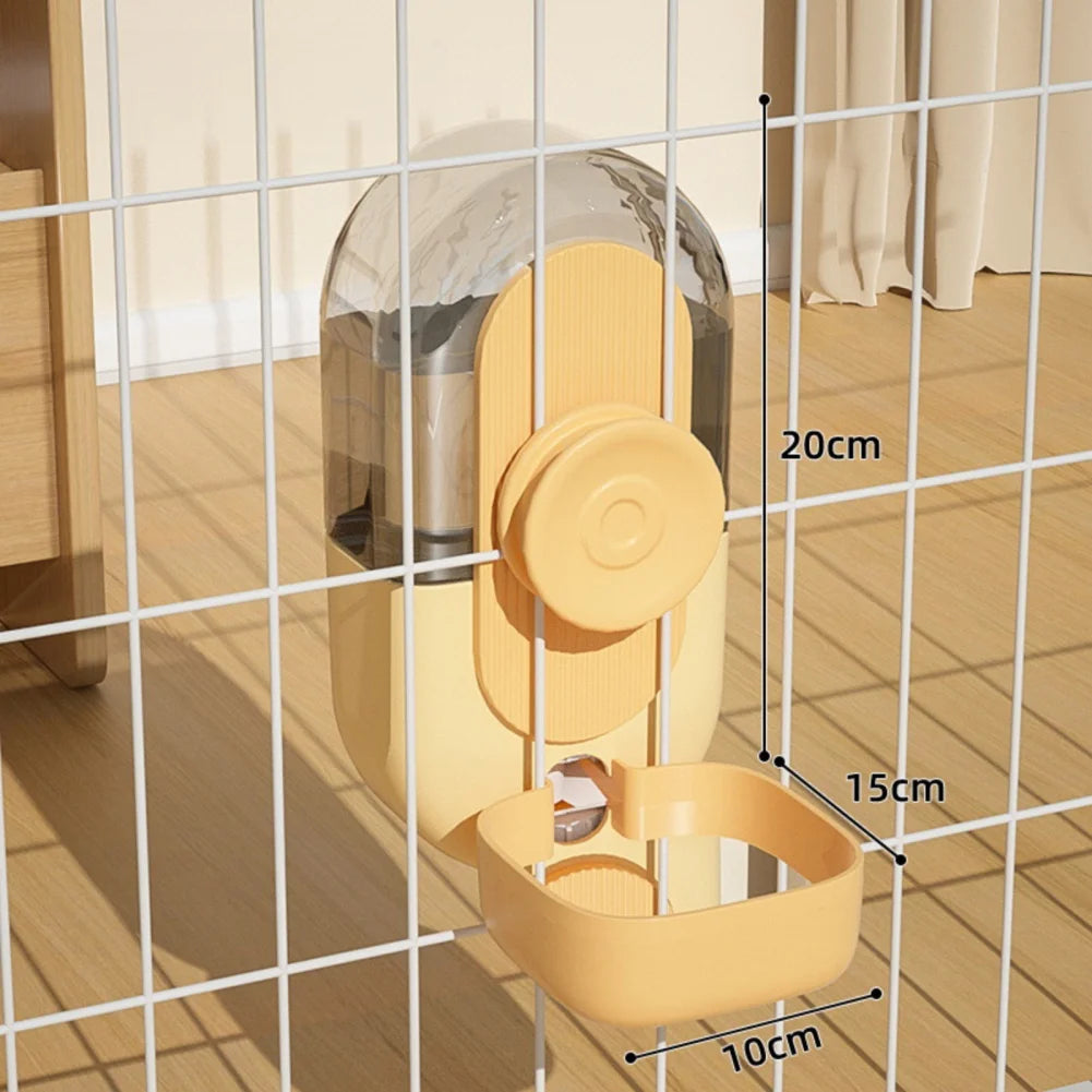27oz Automatic Pet Bowl Cage Hanging Feeder For Pets