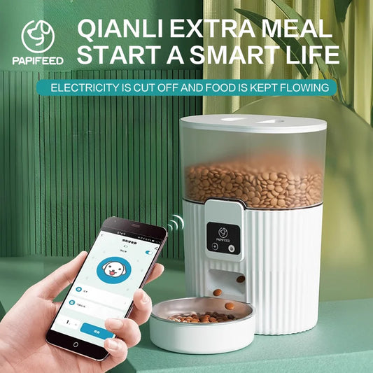 PAPIFEED Cat Automatic Feeder Dog Fixed Feeding Machine