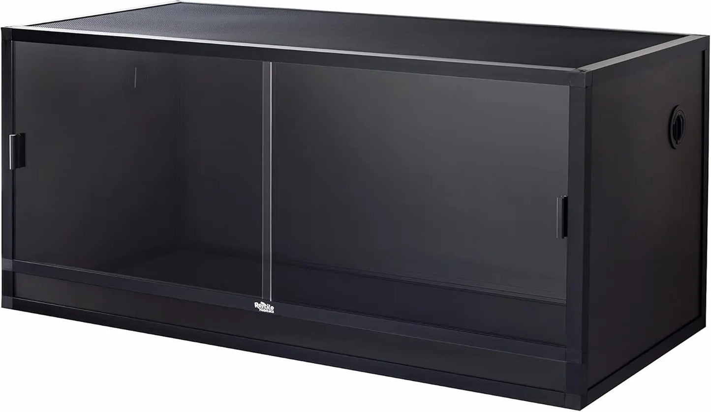 4x2x2 Bearded Dragon Enclosure 120 Gallon V2 PVC Panels Glass Doors Lightweight Heavy Duty Screen Aluminum Frame