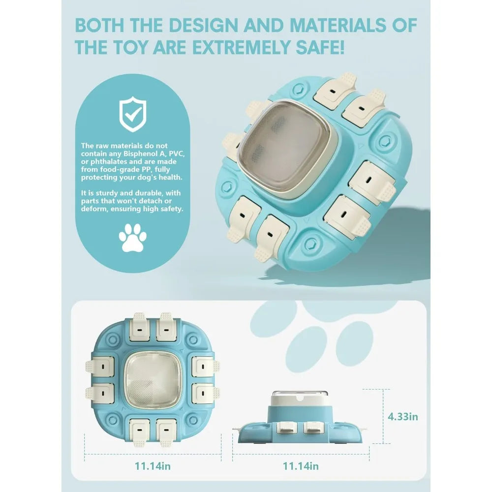 Dog Puzzle Toy Two Level Treat Puzzle for Brain Training