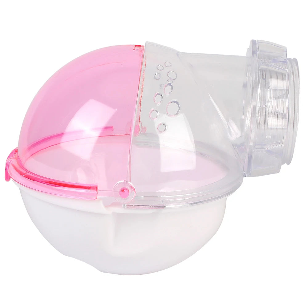 Hamster Bath Sandbox Cage Accessory For Small Animals Bathroom