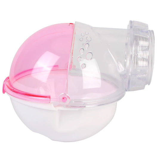 Hamster Bath Sandbox Cage Accessory For Small Animals Bathroom