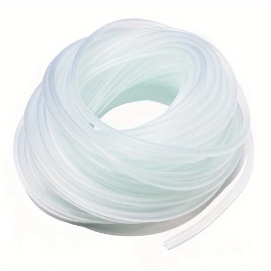 Silicone Aquarium Oxygen Pump Hose Air Bubble Stone Fish Tank Pond Pump Tube Food Grade Material 4x6mm Length Options 1m 3m 5m 10m