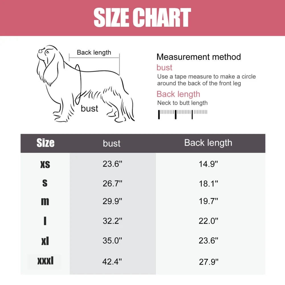 Winter Fleece Dog Jumpsuit For Small Medium Large Dogs Warm Pet Pajamas Overalls Costumes French Bulldog