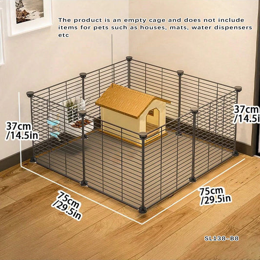 Guinea Pig Playpen, Home Landscaping Rabbit Cage, Pet Supplies Small Villa Style Pet Nest