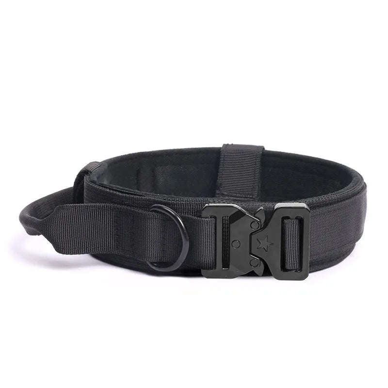 Tactical Dog Collar Training Adjustable Explosion Proof
