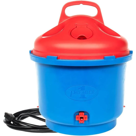 Premier 1 All Season Heated Poultry Waterer for Chickens and Ducks 3 Gallon