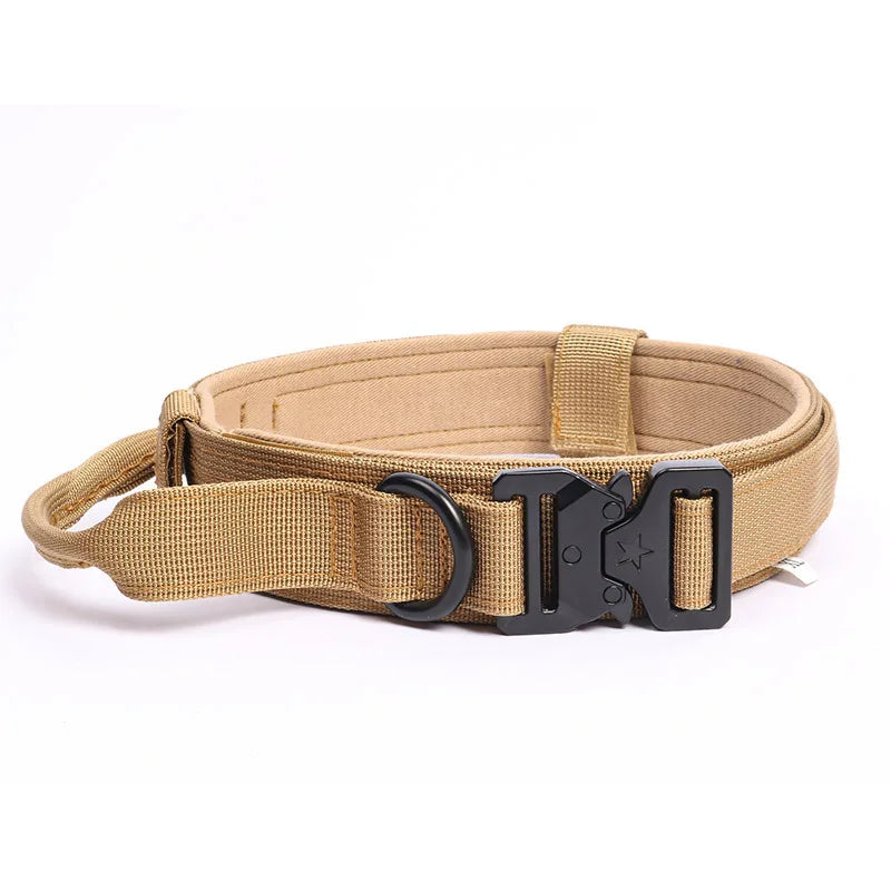 Tactical Dog Collar Training Adjustable Explosion Proof