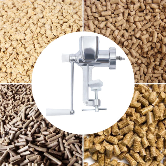 Manual Animal Feed Granulator Household Feed Pellet Machine Pet Feedstuff Maker Food Processing Tool