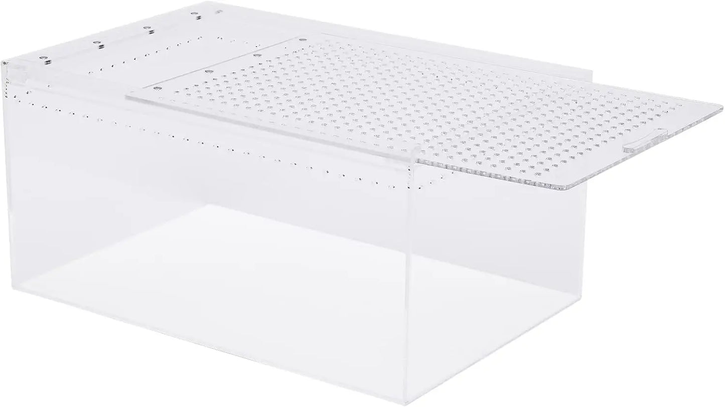 Magnetic Acrylic Reptile Enclosure 2.5 Gallon Breeding Box
