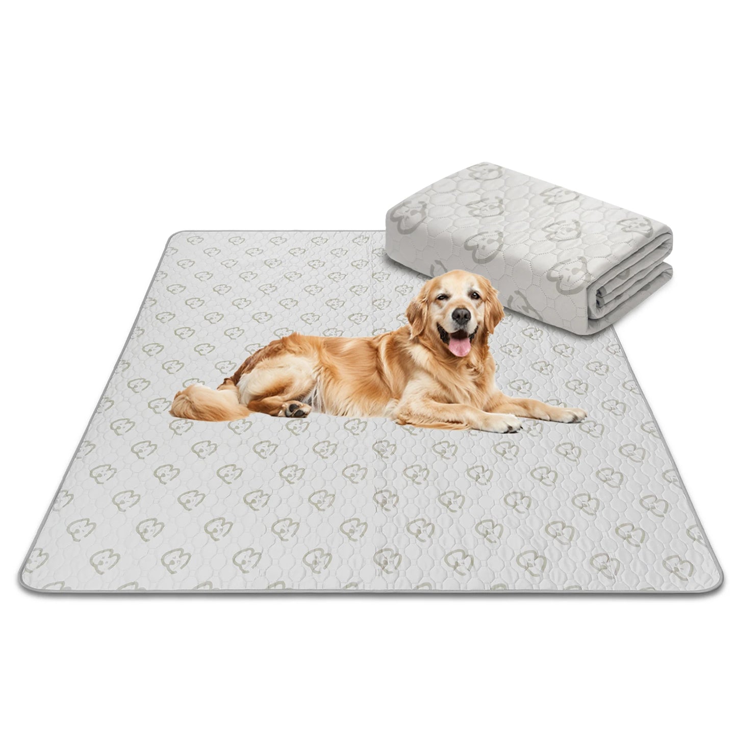 FXW Washable Dog Pee Pads Super Absorbent Puppy Training Pads for Crate Sofa and Bed