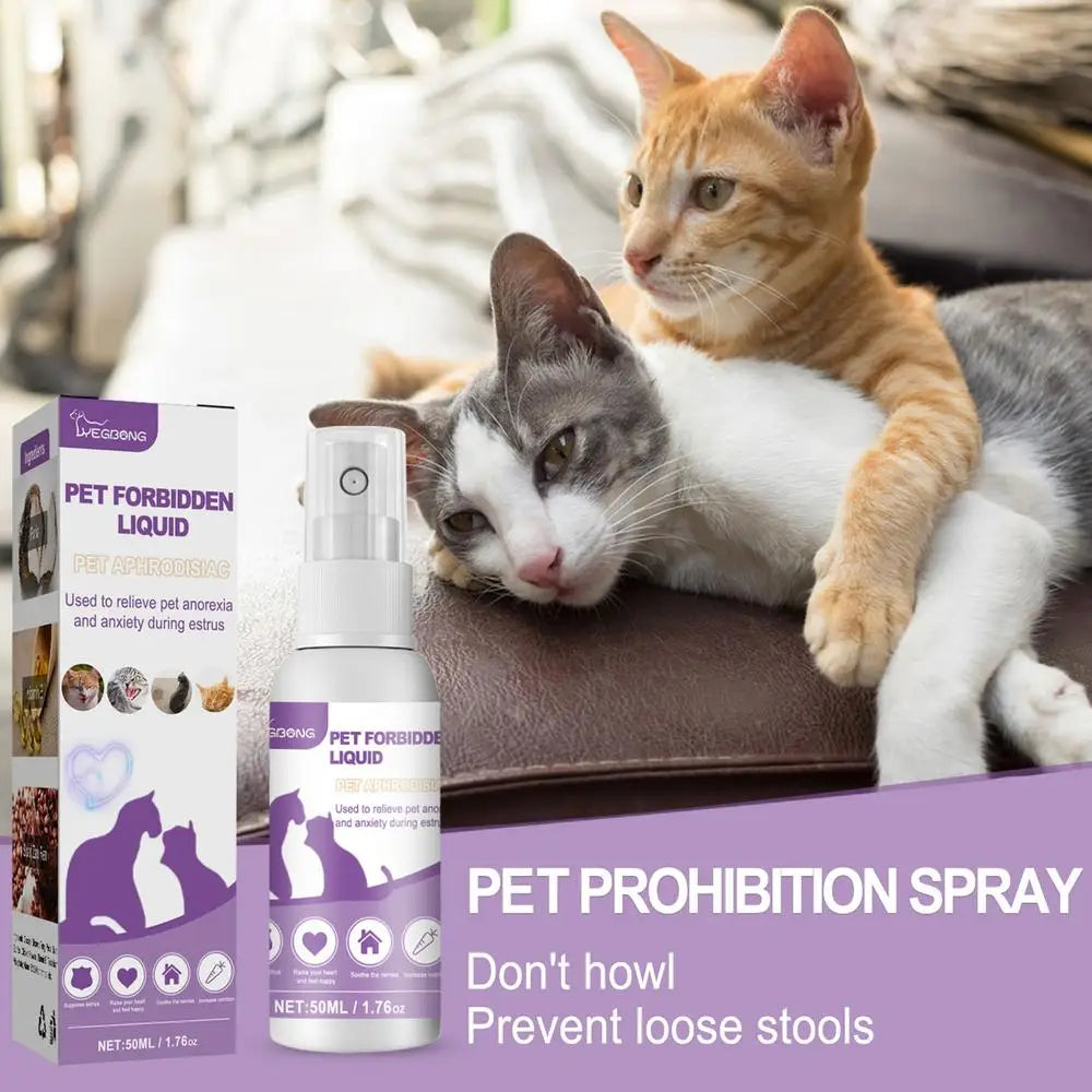 Calming Diffuser Dog Calming Spray For Cats Safe Healthy Anti-anxiety Liquid Sprays For Cars New Environments Remedies Calm Down