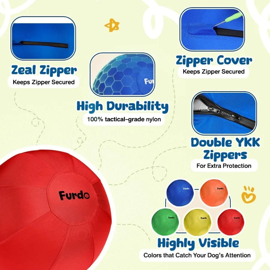 25 Cm Herding Ball For Dogs Training Toy For Australian Shepherd Border Collie