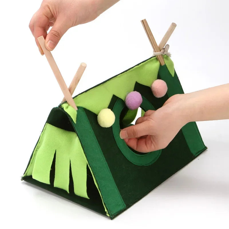 Small Pet Nest Felt Tent for Rabbit and Guinea Pig Accessories