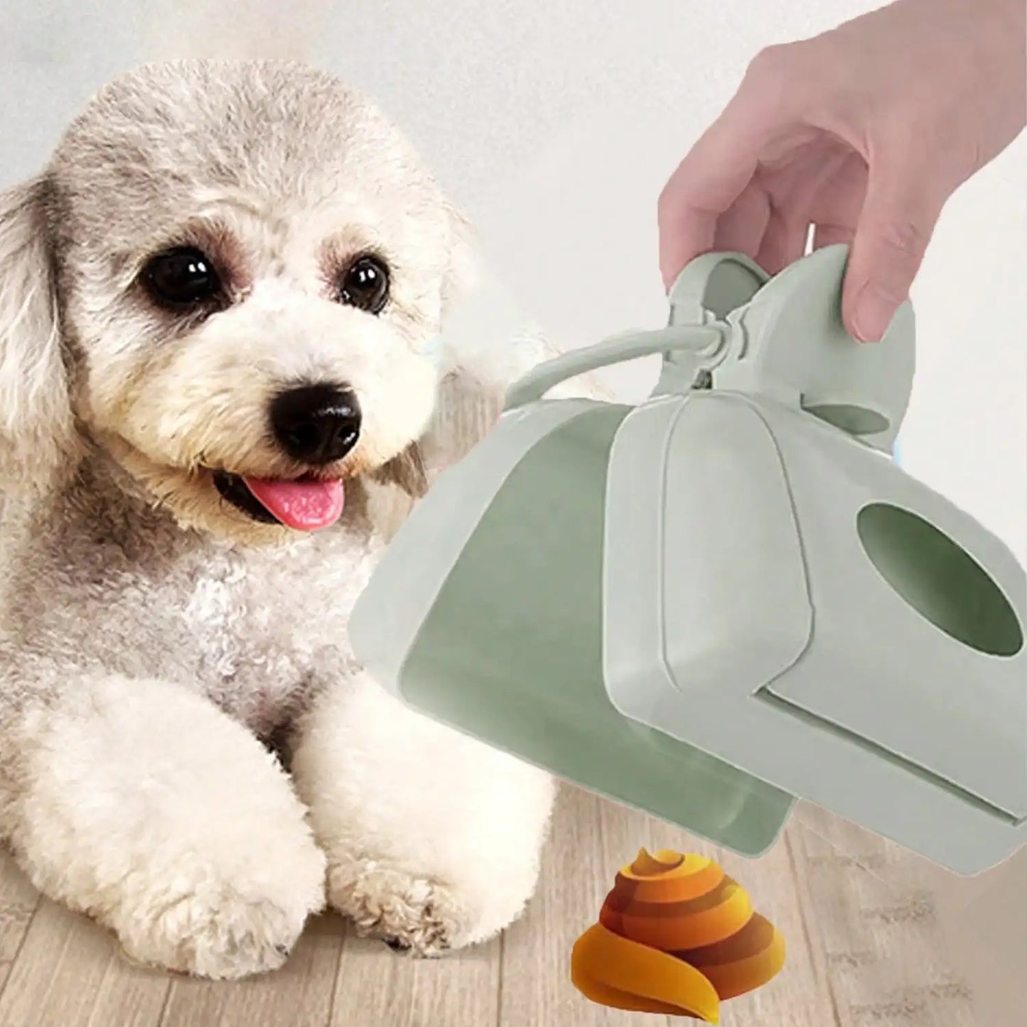 Pet Poop Picker Outdoor Poop Picker Portable Handheld With Sandwich Function Suitable For Walking Large And Small Dogs Outside