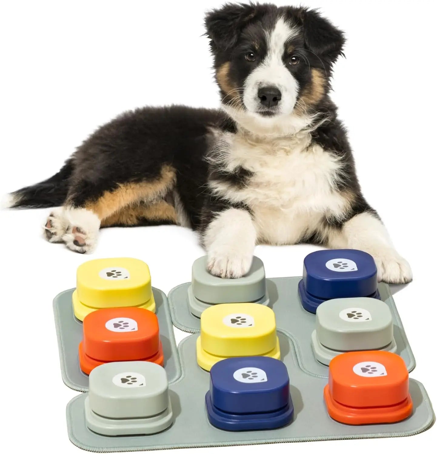 Mewoofun Dog Buttons with Rubber Mat Recordable Talking Set