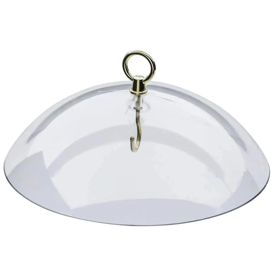 Bird Feeder Clear Protective Cover Dome Anti-squirrel Rain-proof Hanging Hummingbird Rain Cover Guard Baffle With Hooks Home