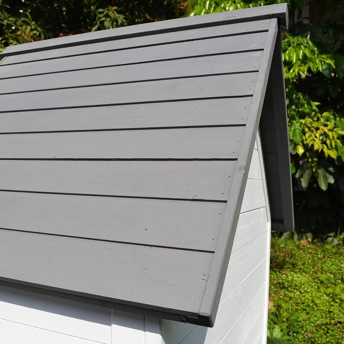 65" Chicken Coop Wooden with Detachable Run Outdoor Poultry Cage Hen Nesting Box Removable Tray