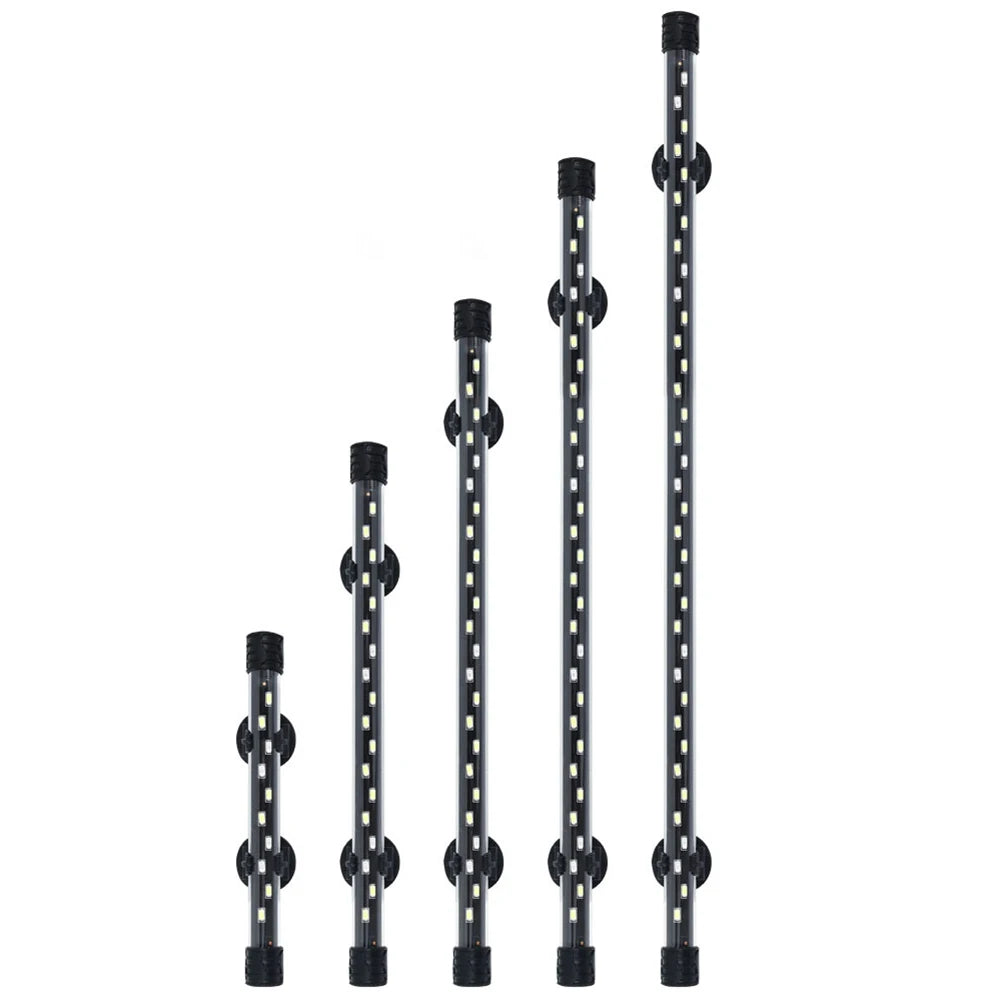 90-260V LED Aquarium Light For Fish Tank Waterproof Underwater Plant Growth 18cm