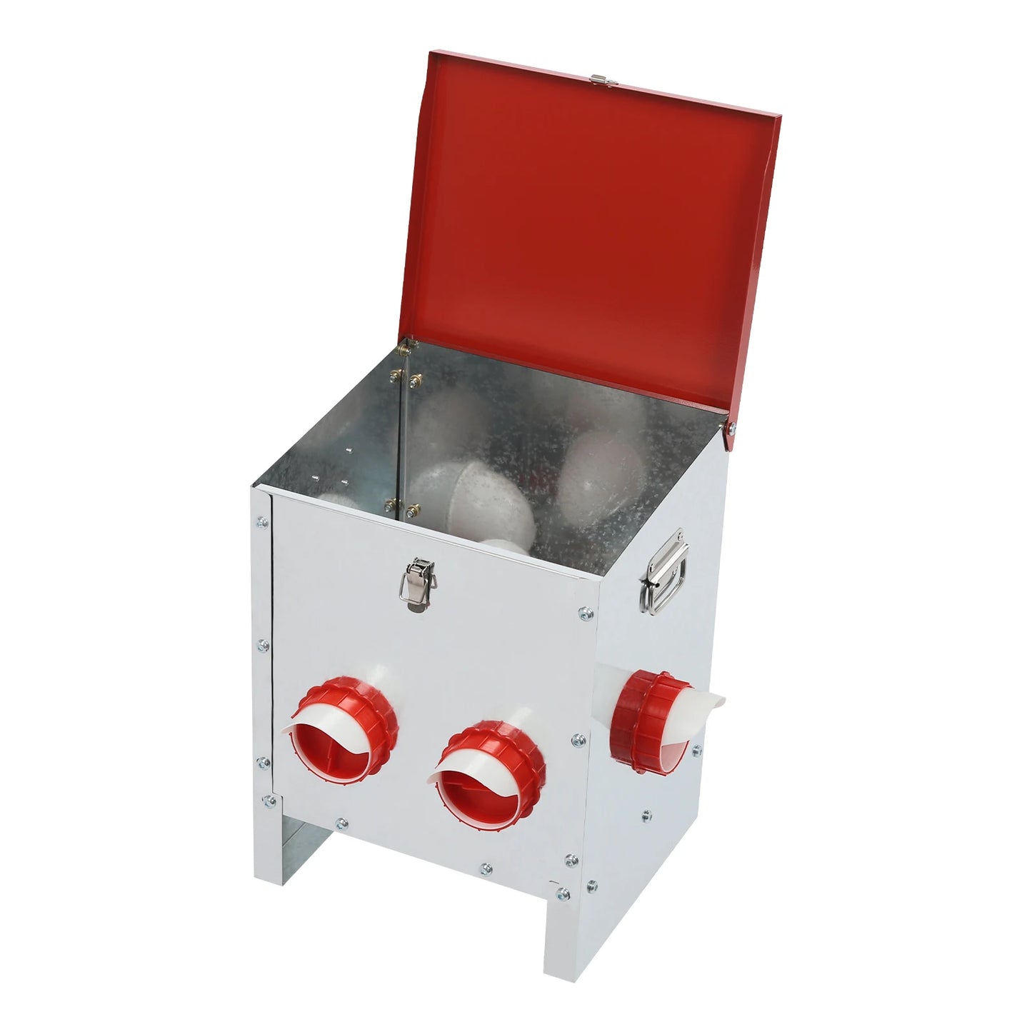 Chicken Feeder Large Capacity Chicken Feeder 6-Hole Feeder