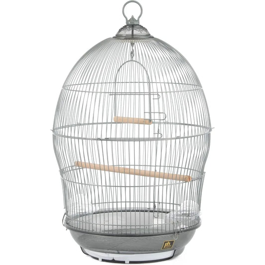 Prevue Sonata Round Metal Bird Cage for Small Birds Tabletop