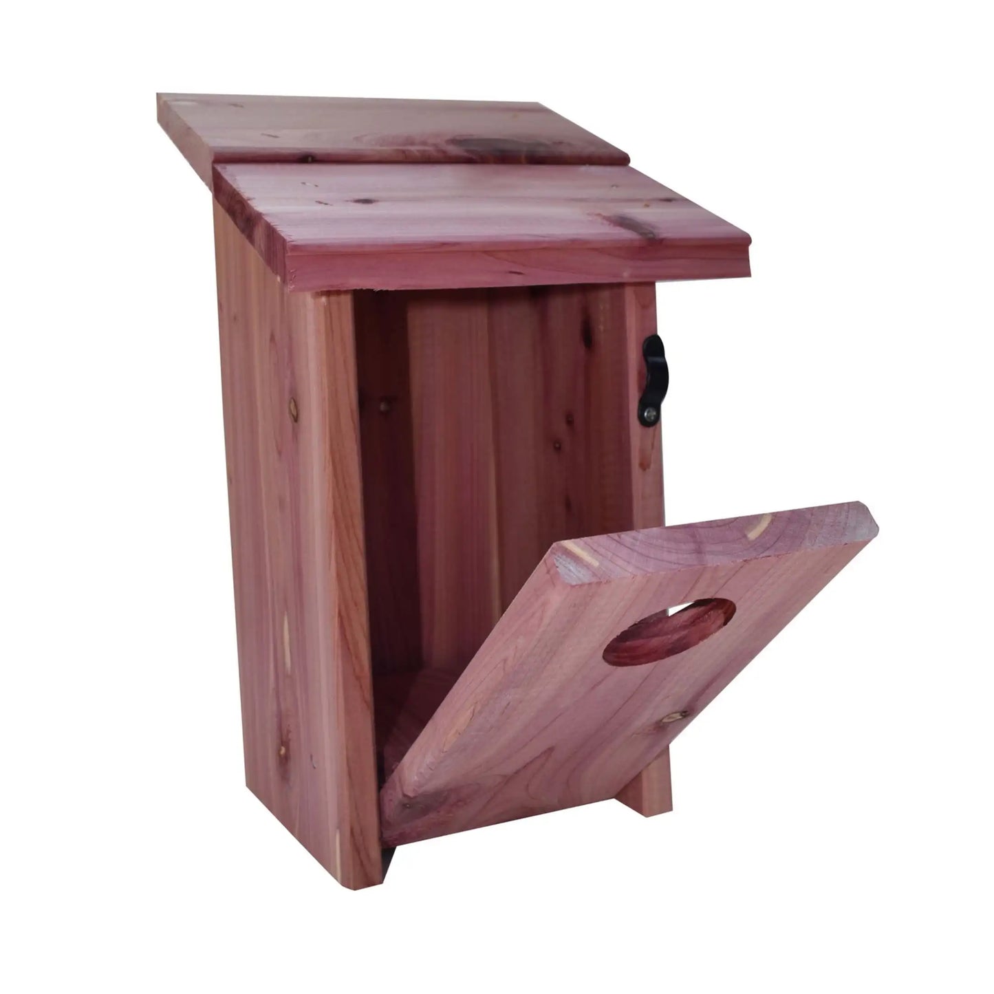 2-Pack 13 Inch Tall Red Cedar Bluebird House For Garden And Yard Nesting