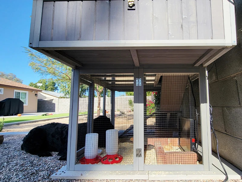Unique Folding Design for Easy to Set Up Chicken House