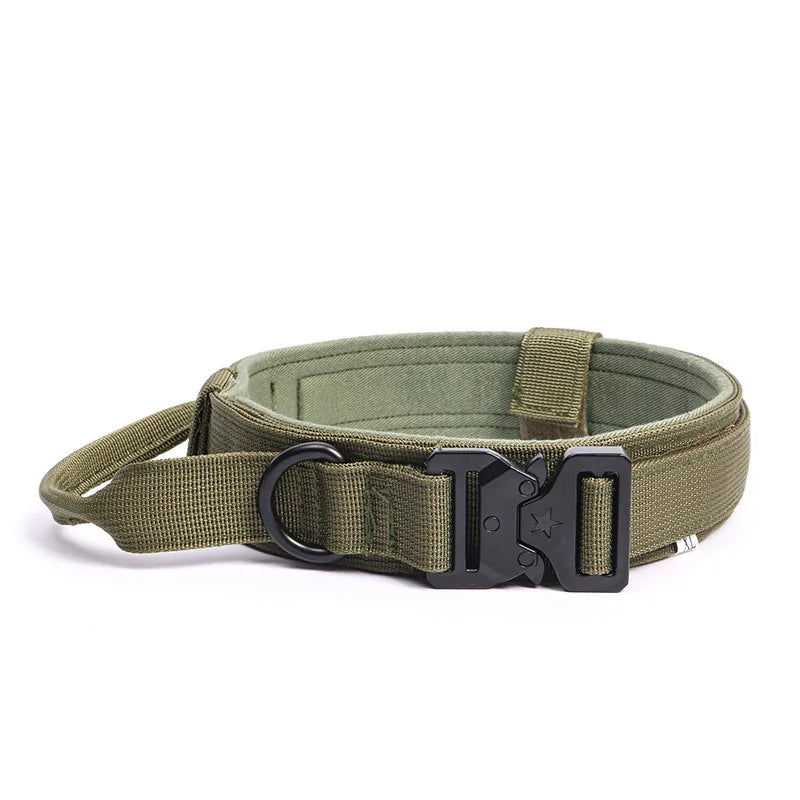 Tactical Dog Collar Training Adjustable Explosion Proof