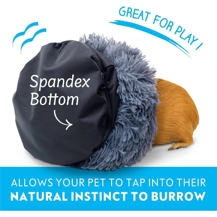 FurrO Burrowing Pet Bed Hideout For Guinea Pigs Pink